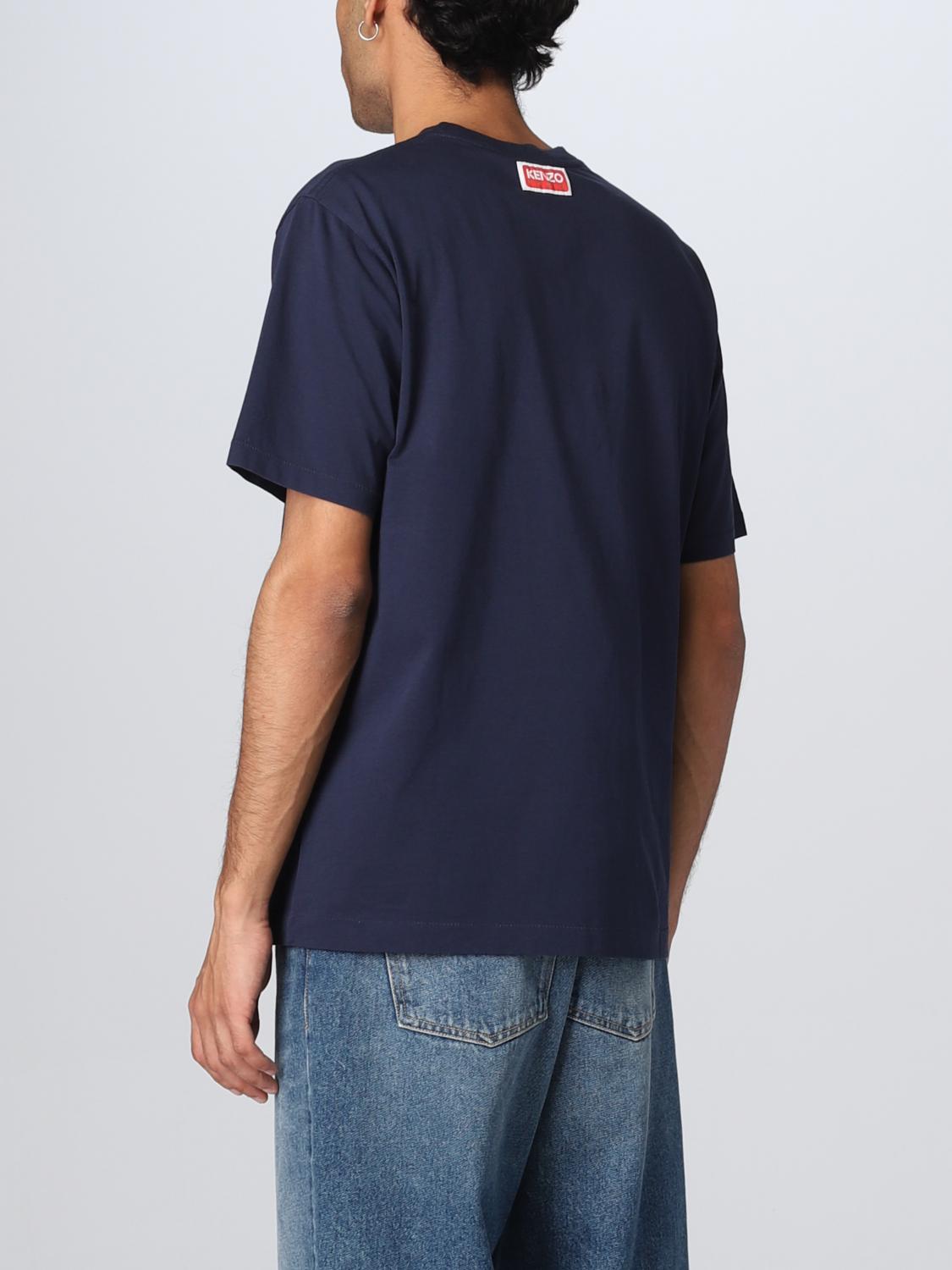 T-shirt Kenzo: T-shirt Boke Flower Kenzo in cotone blue 3