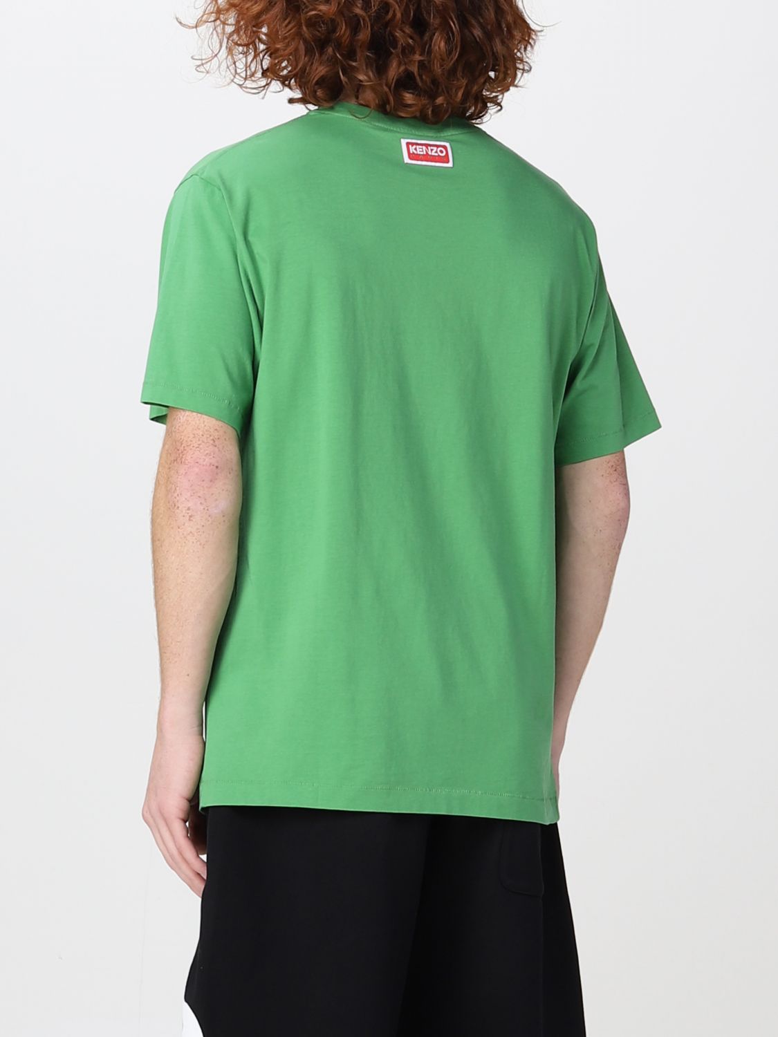 T-shirt Kenzo: T-shirt Boke Flower Kenzo in cotone verde 3
