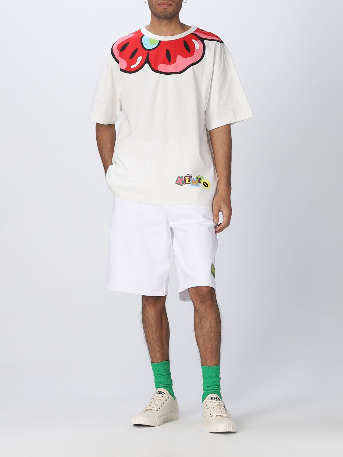 T-shirt Kenzo: T-shirt Boke Boy Kenzo in cotone bianco 2