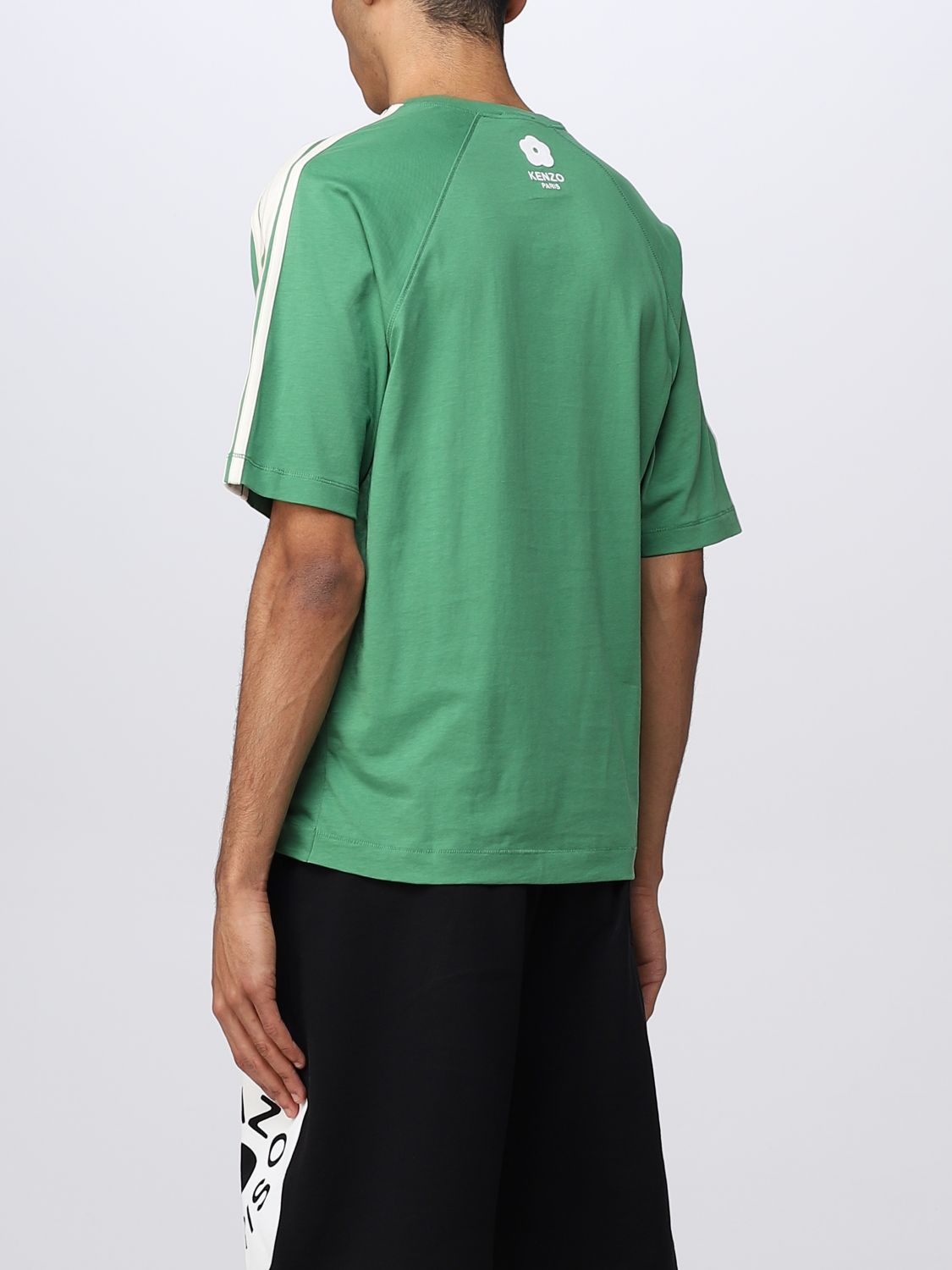 T-shirt Kenzo: T-shirt Elephant Kenzo in cotone verde 3