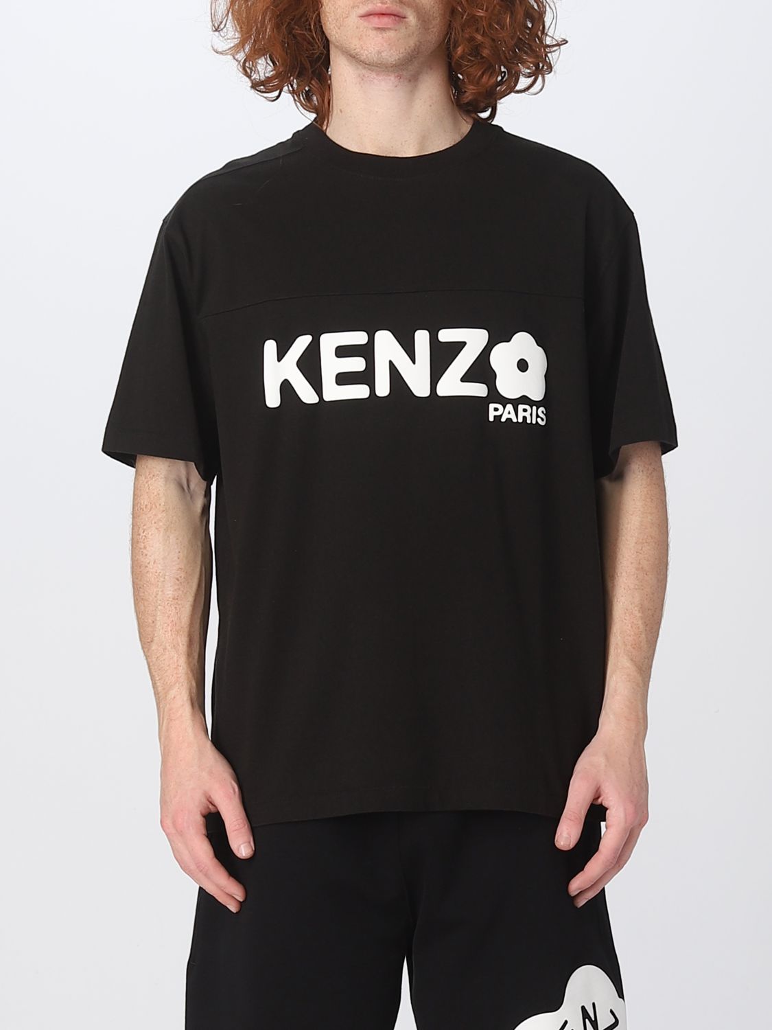 T-shirt Kenzo: T-shirt Kenzo con stampa logo nero 1