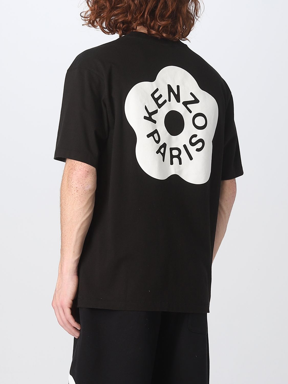 T-shirt Kenzo: T-shirt Kenzo con stampa logo nero 3