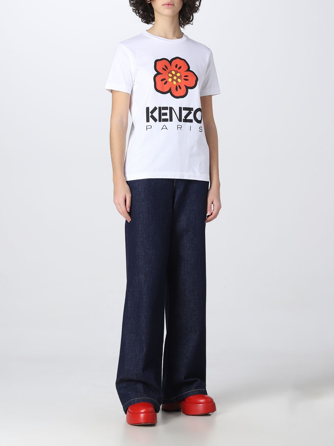 Kenzoアウトレット：Tシャツ レディース - ホワイト | GIGLIO.COM