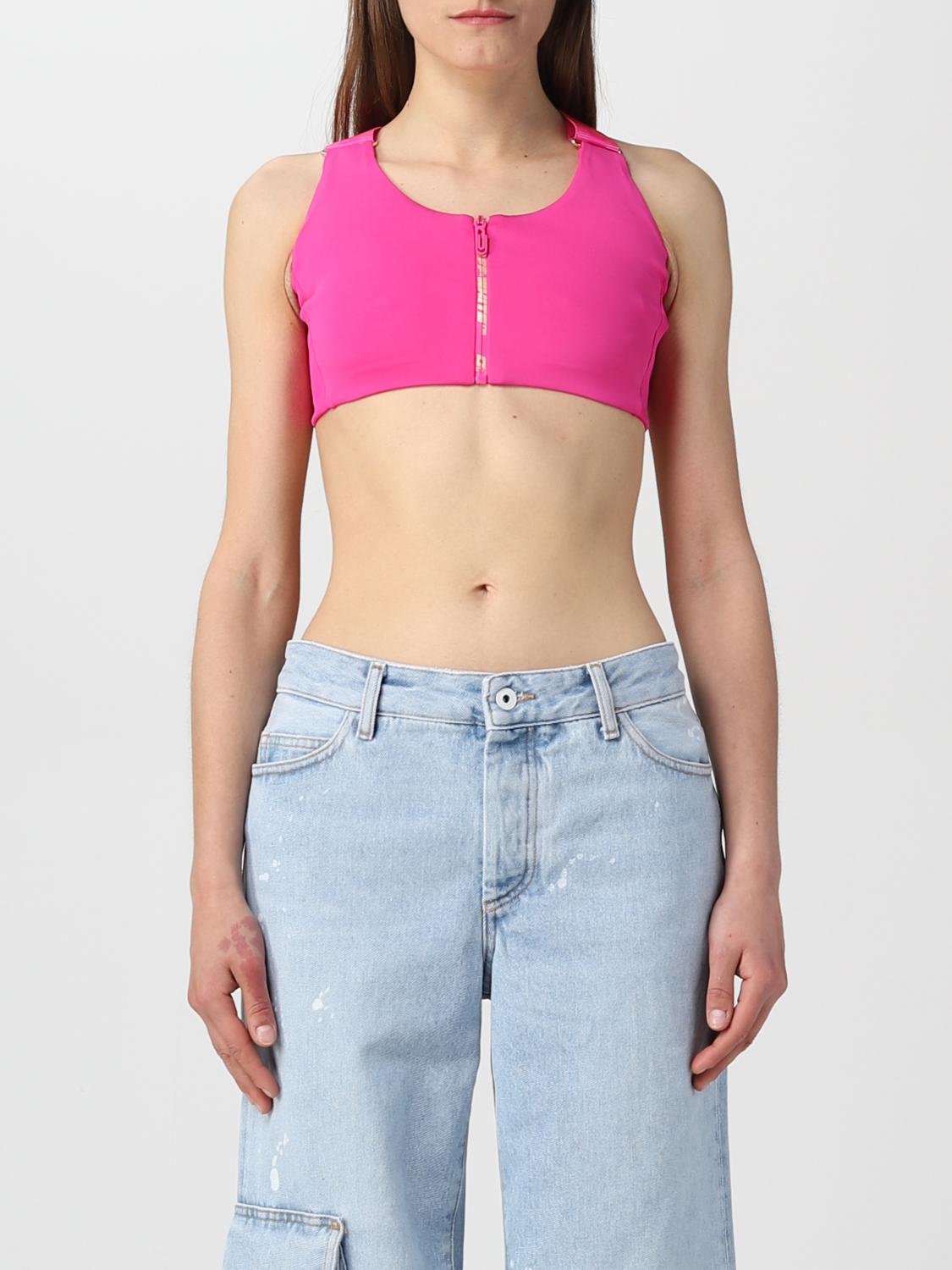 Off-white Top Woman Color Fuchsia In Fuchsia