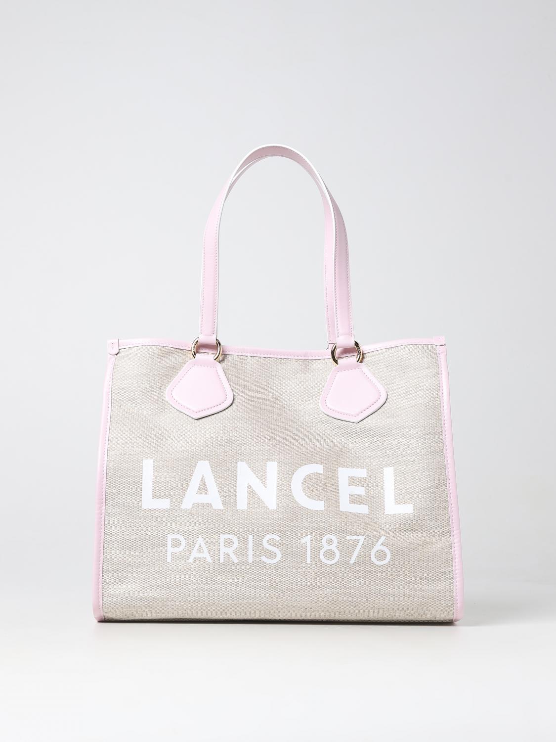 LANCEL: Sac cabas femme - Rose | Sac Cabas Lancel A10749 en ligne sur GIGLIO.COM