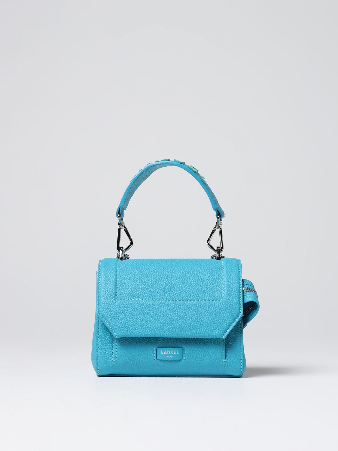 LANCEL: mini bag for woman - Turquoise | Lancel mini bag A11745 online ...