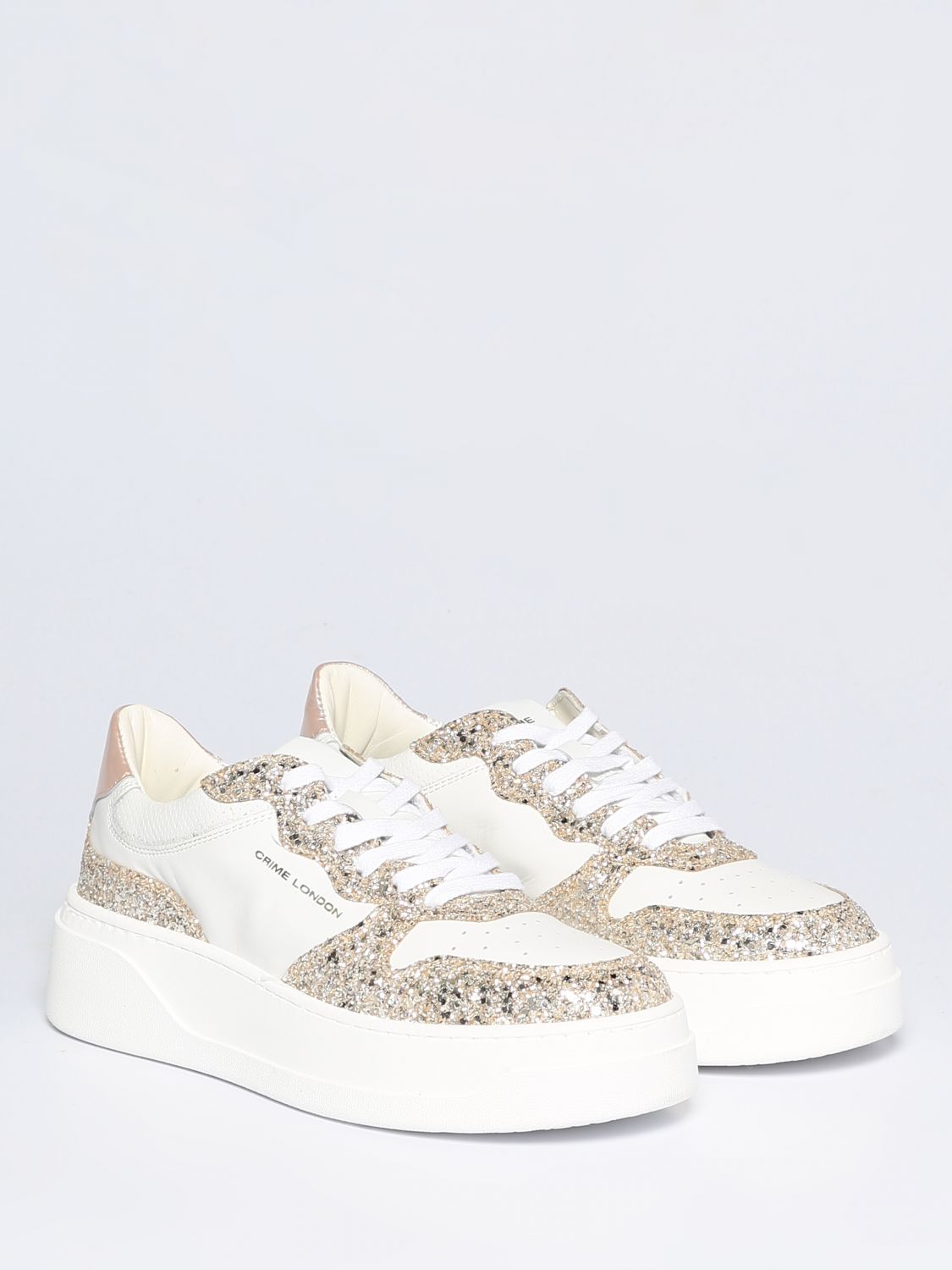 CRIME LONDON: sneakers for woman - White | Crime London sneakers ...