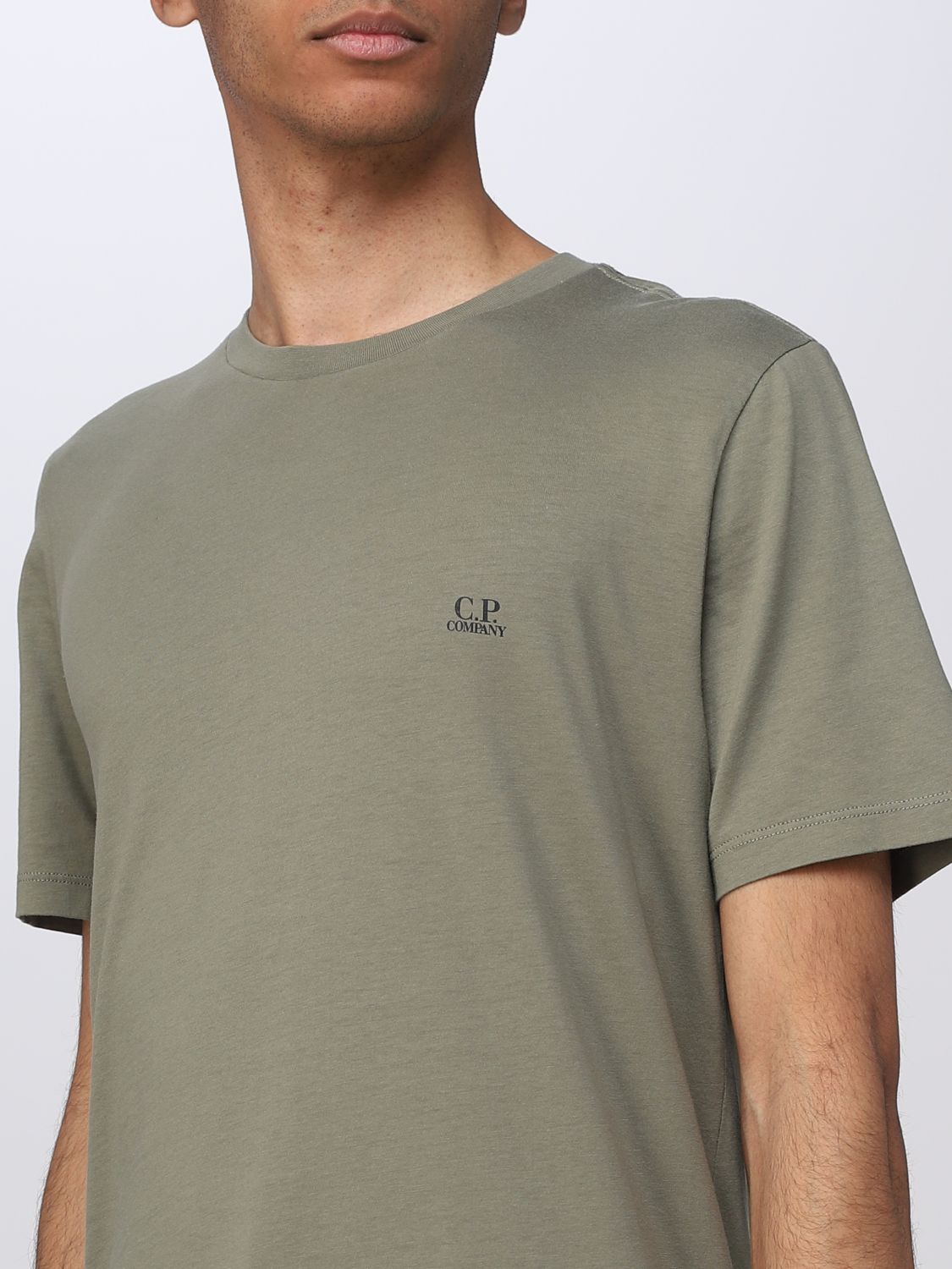 C.P. COMPANY: t-shirt for man - Green | C.p. Company t-shirt ...