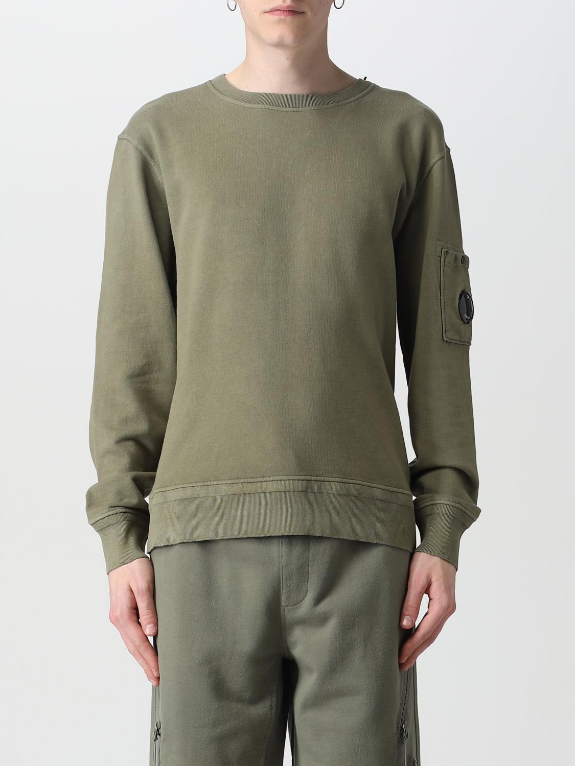 C.p. Company Sweatshirt  Men Color Green