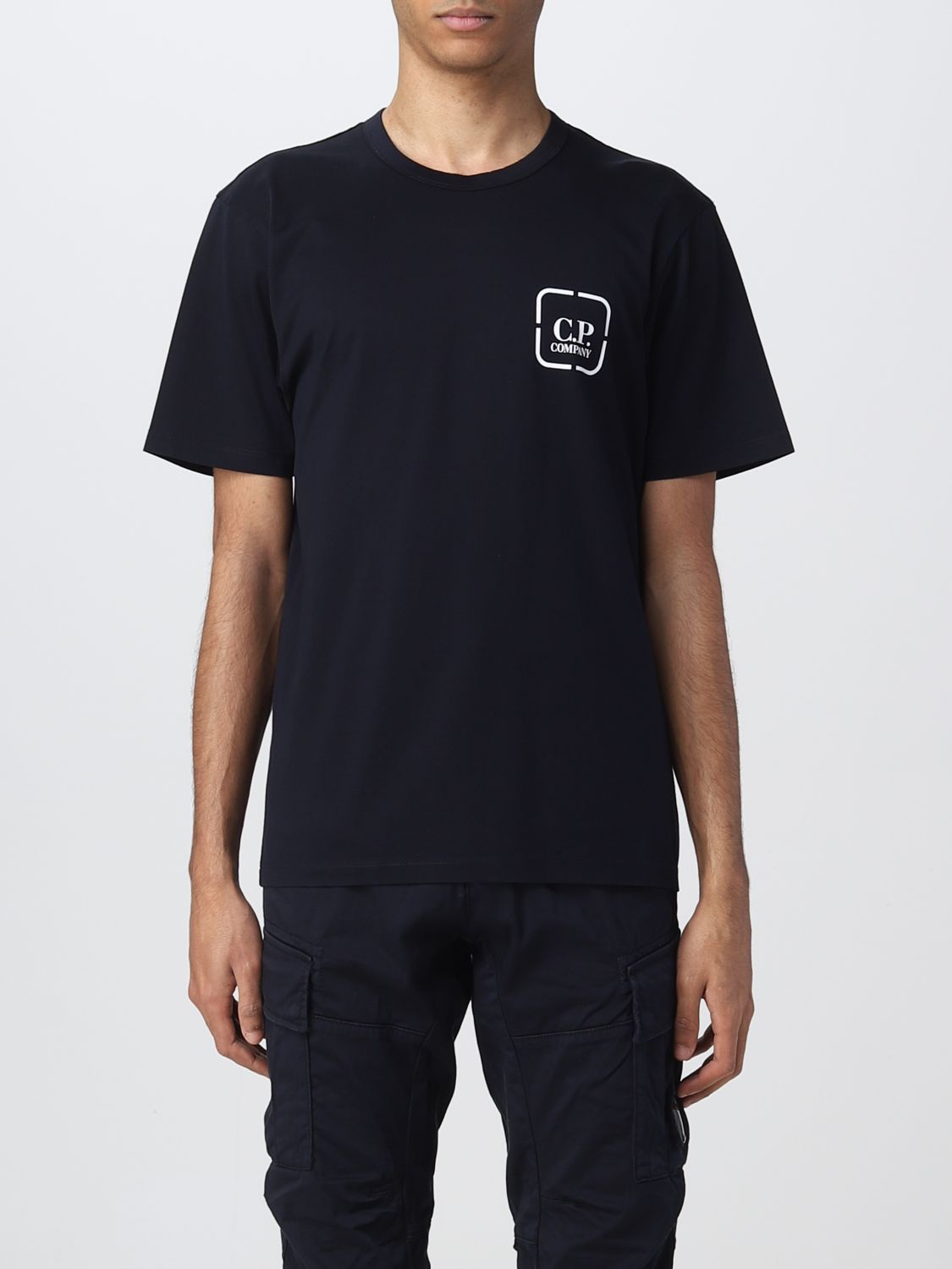 C.P. COMPANY: t-shirt for man - Blue | C.p. Company t-shirt ...