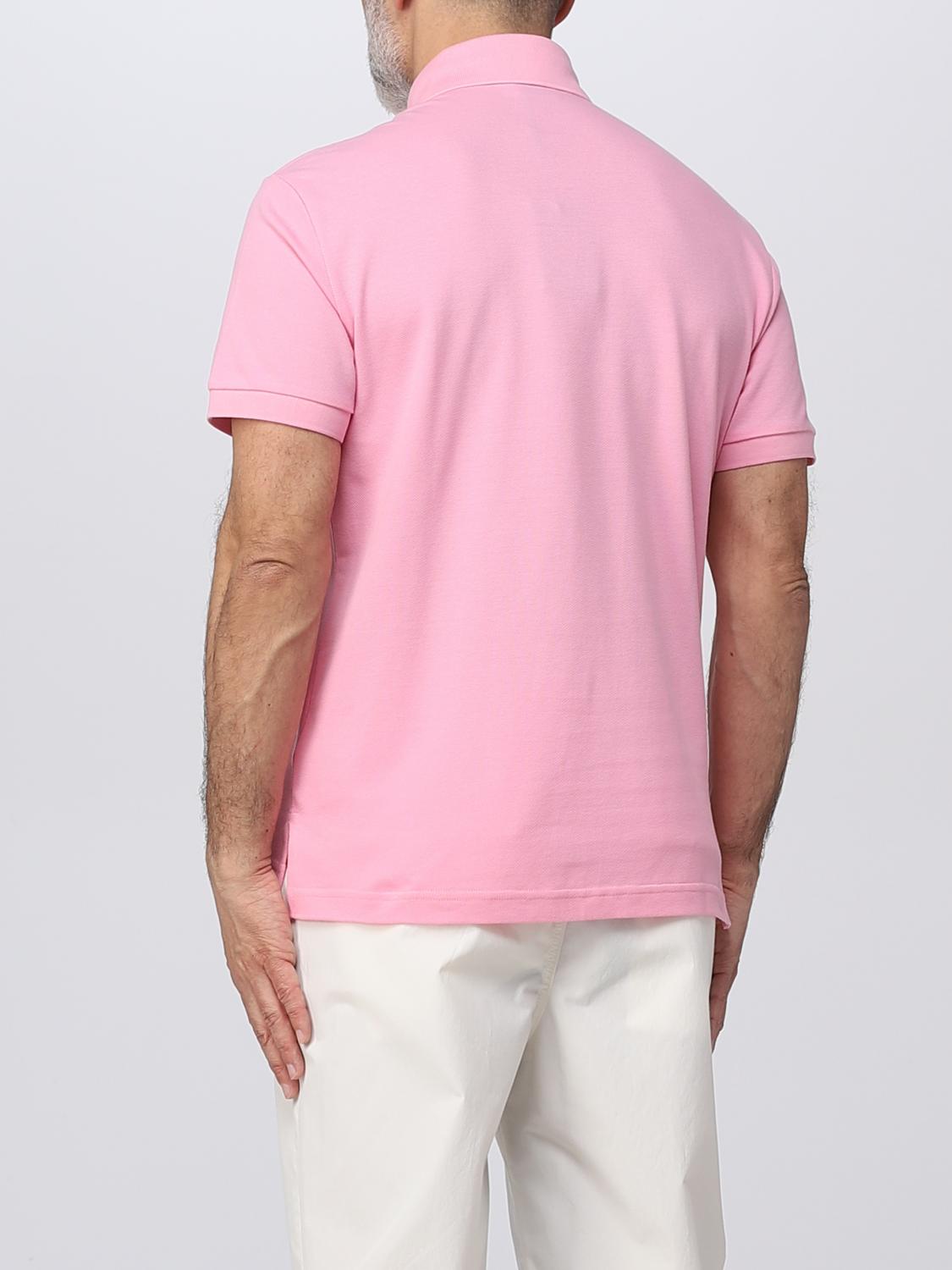 Polo Etro: Polo Etro in piquet con logo Pegaso ricamato cipria 3