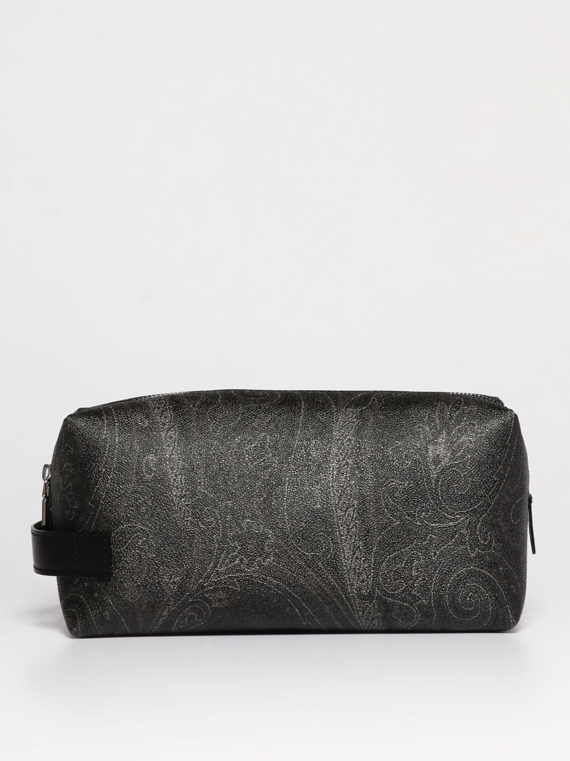 Cosmetic Case Etro: Etro beauty case in coated cotton black 1