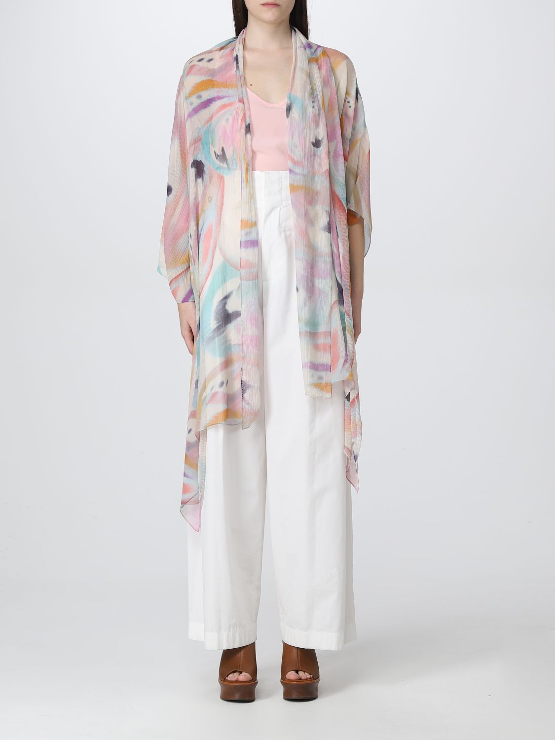 ETRO: shawl for woman - Multicolor | Etro shawl 121949709 online on