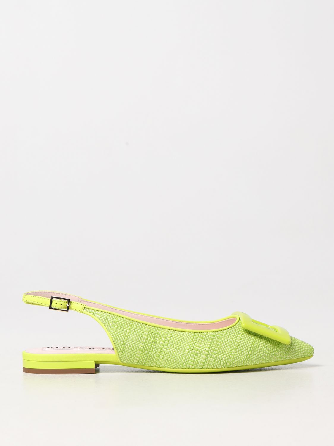 Roger Vivier Flat Shoes  Woman Color Green