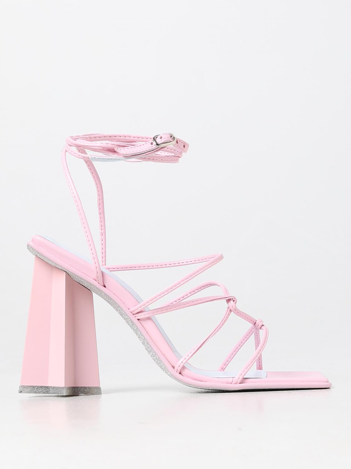 CHIARA FERRAGNI SANDALI CON TACCO: Sandalo Star in pelle sintetica