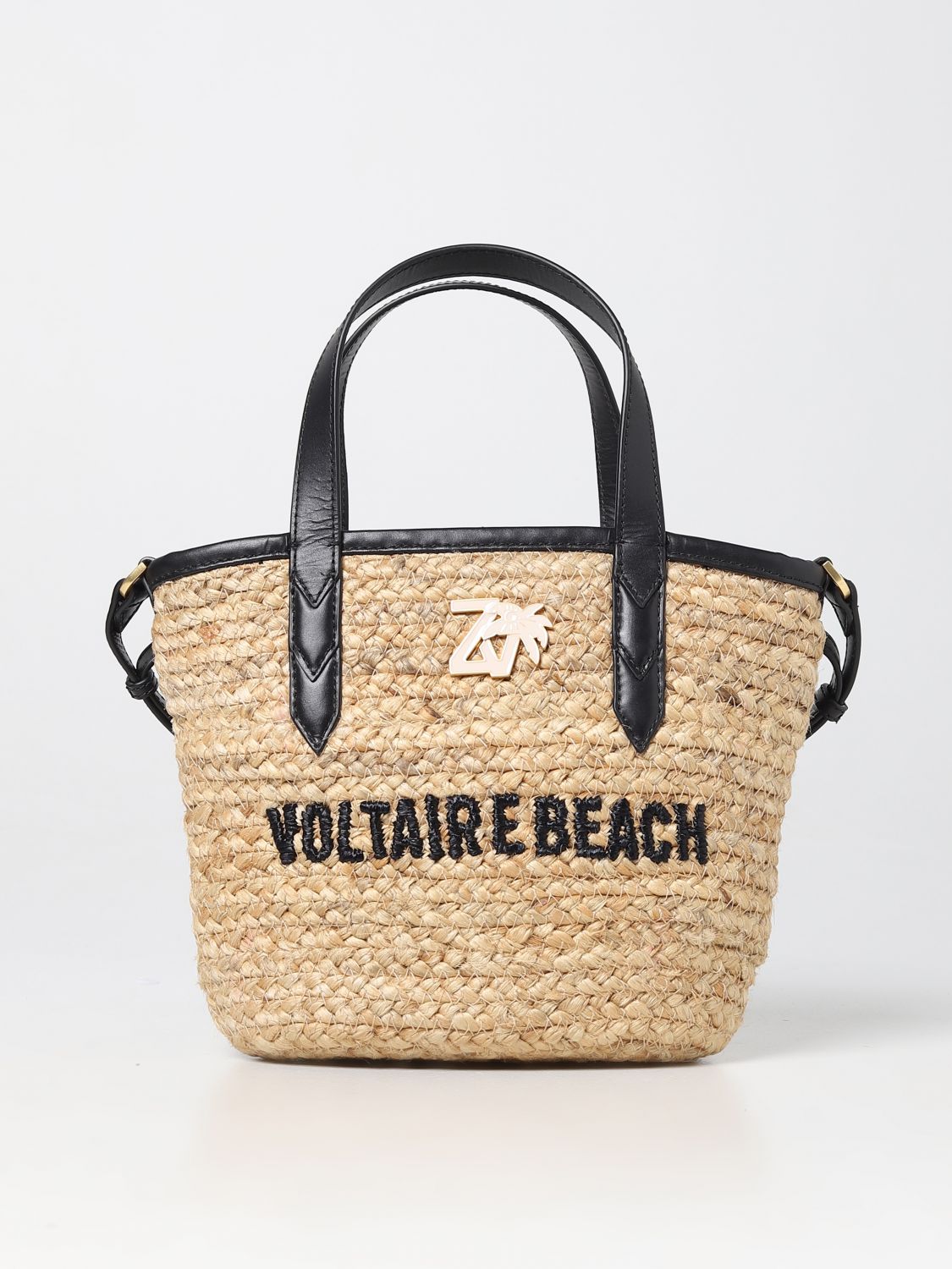 ZADIG & VOLTAIRE: mini bag for woman - Beige  Zadig & Voltaire mini bag  LWBA02284 online at