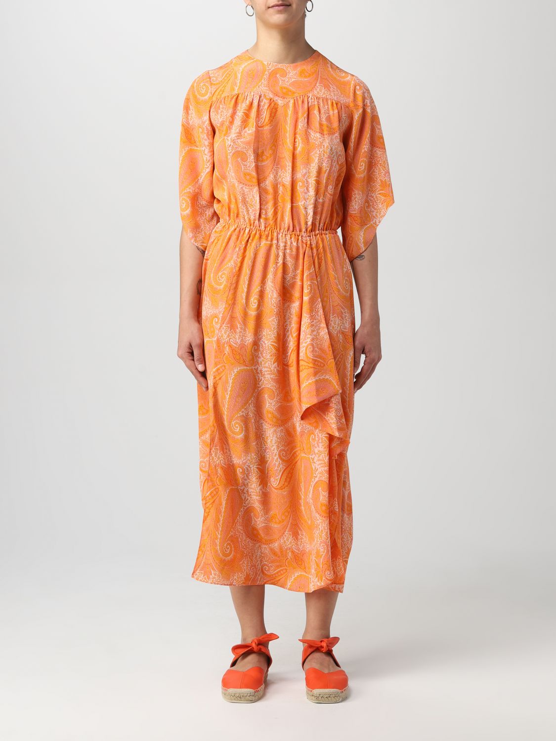 ZADIG & VOLTAIRE: dress for woman - Orange | Zadig & Voltaire dress ...