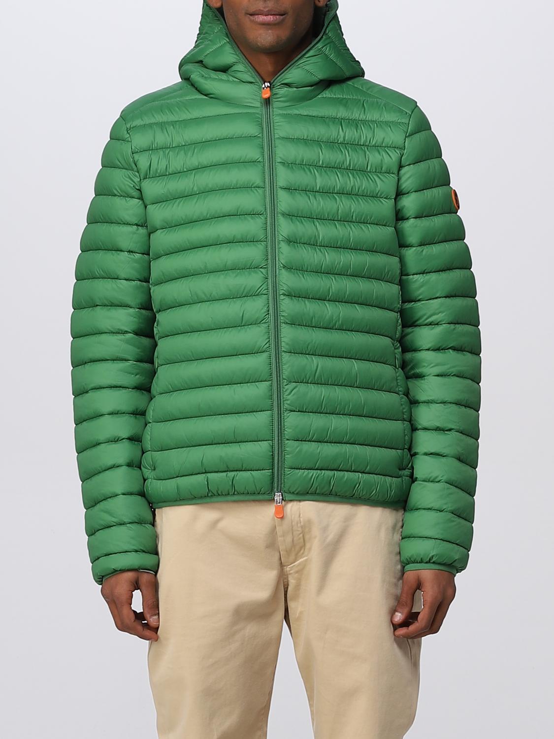 Save The Duck Coats Green In Green