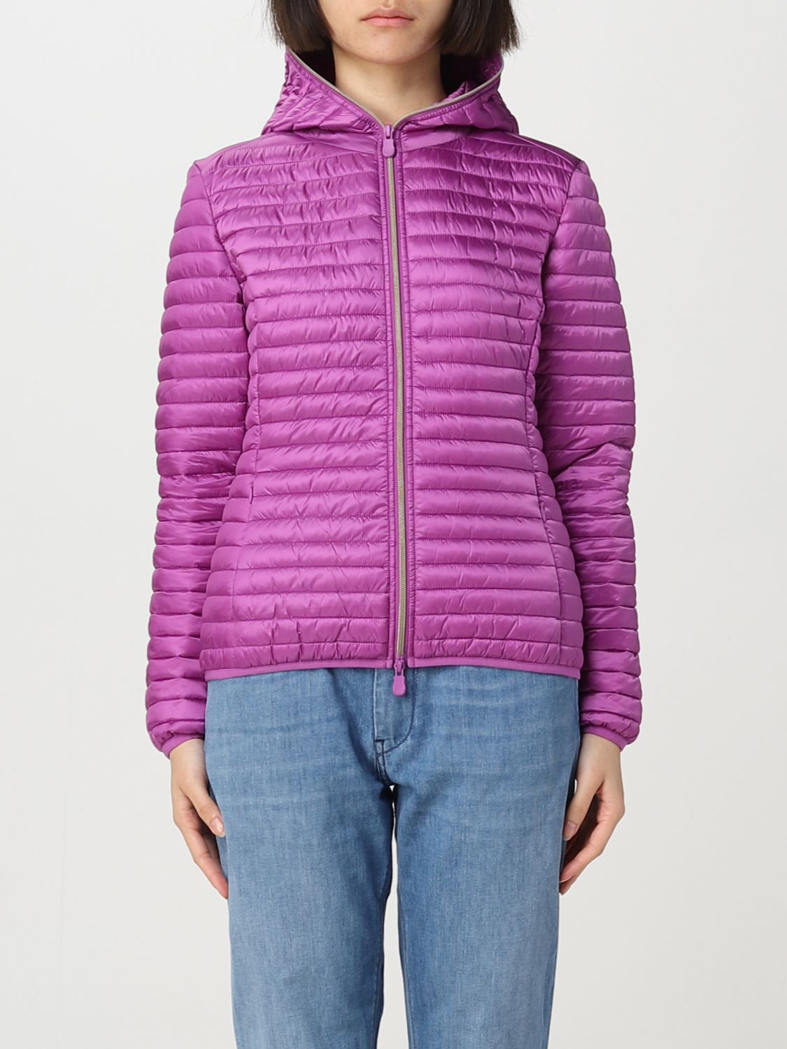 Save The Duck Jacket  Woman Color Orchid
