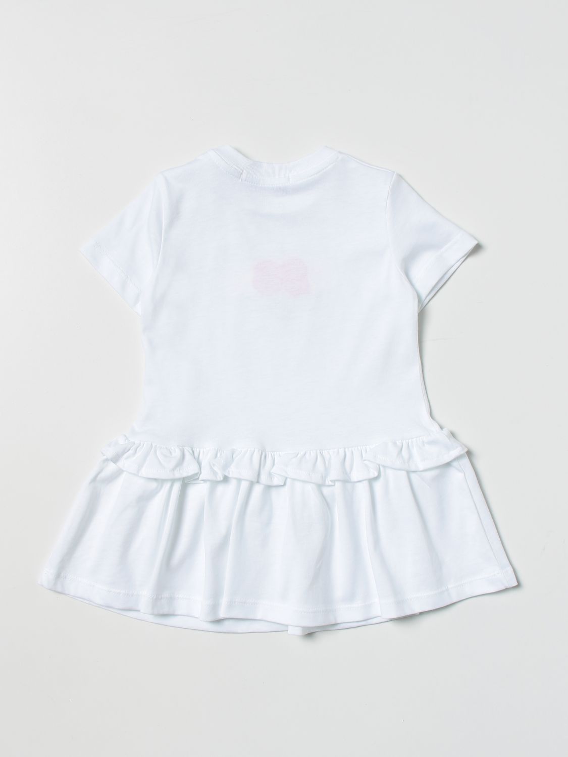 MSGM KIDS: dress for girls - White | Msgm Kids dress MS029367 online on ...