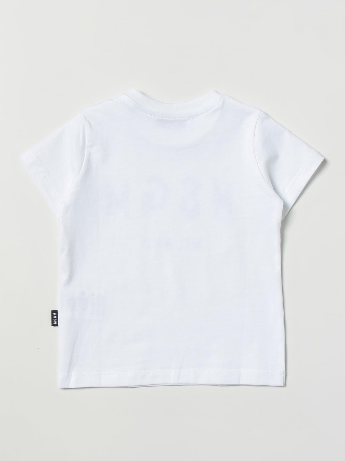msgm-kids-t-shirt-for-baby-white-msgm-kids-t-shirt-ms029355-online