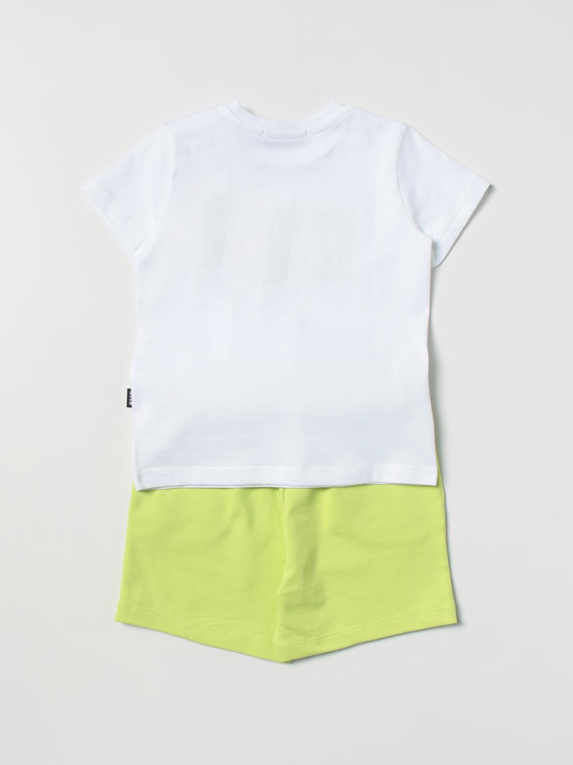 MSGM KIDS jumpsuit for baby White Msgm Kids jumpsuit MS029360
