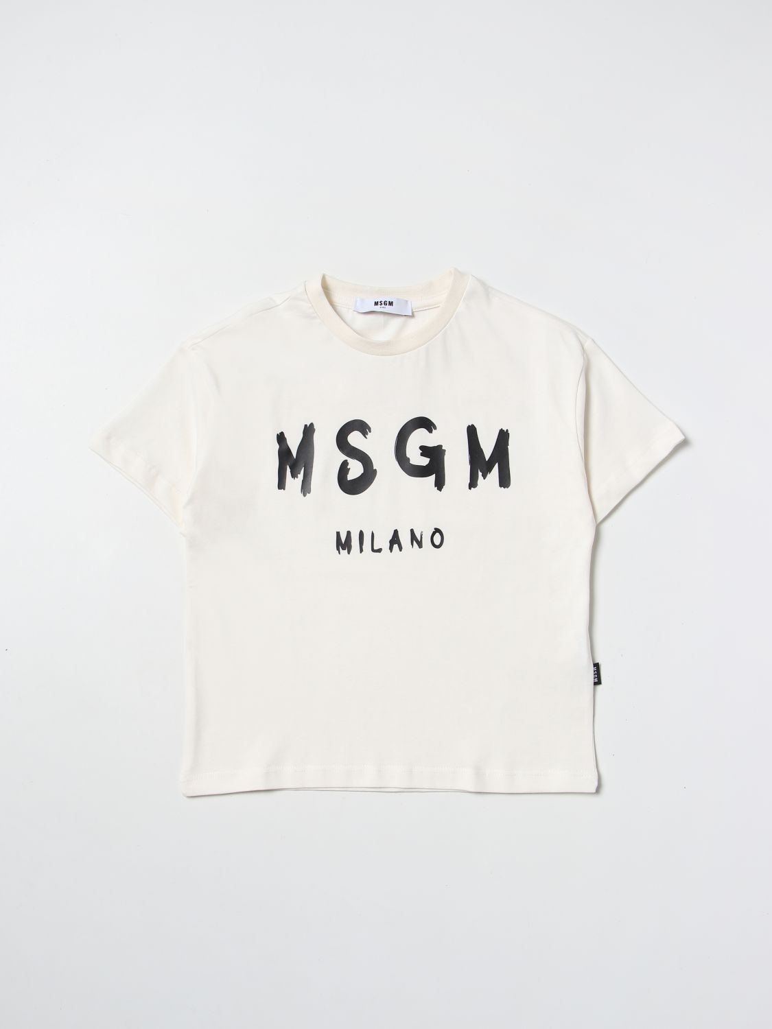 Msgm T-shirt  Kids Kids In Cream