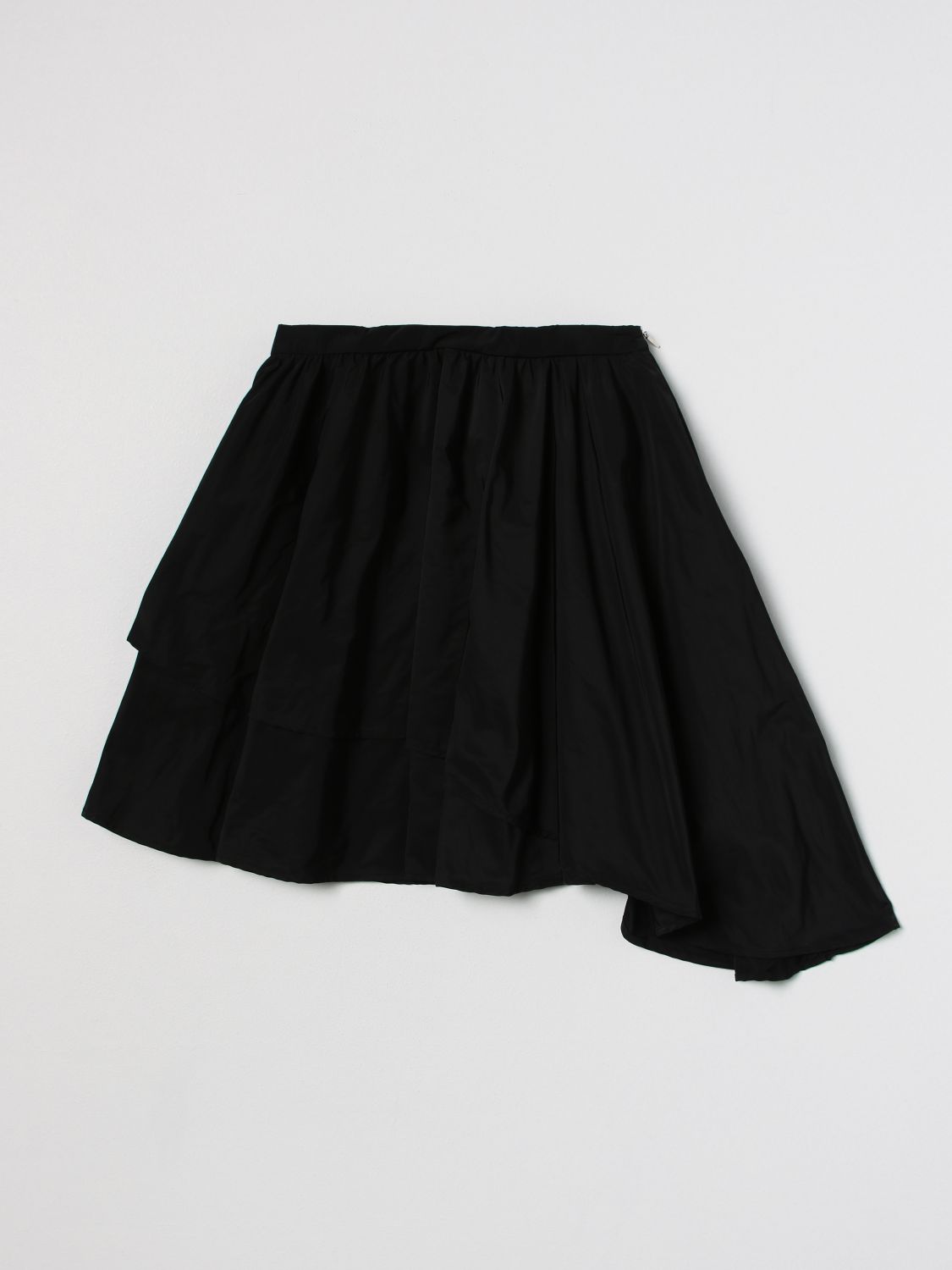 MSGM KIDS: skirt for girls - Black | Msgm Kids skirt MS029471 online at ...