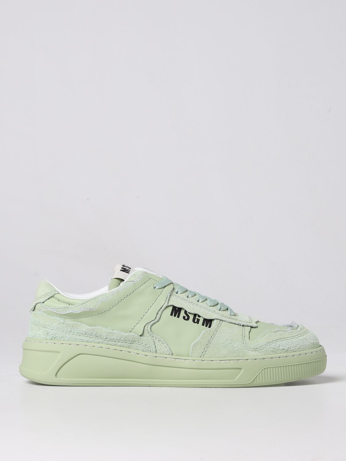 Msgm Sneakers  Men Color Green