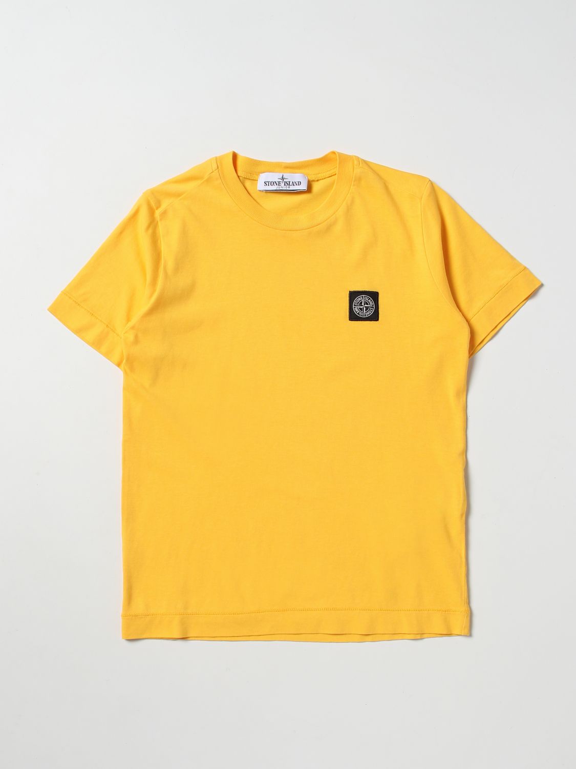 Stone Island Junior T-shirt  Kids Color Yellow