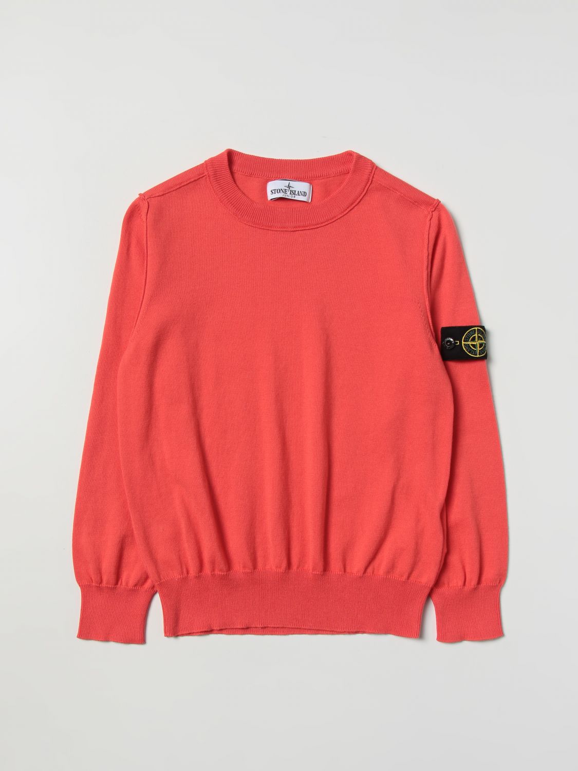 Stone Island Junior Sweater  Kids Color Red