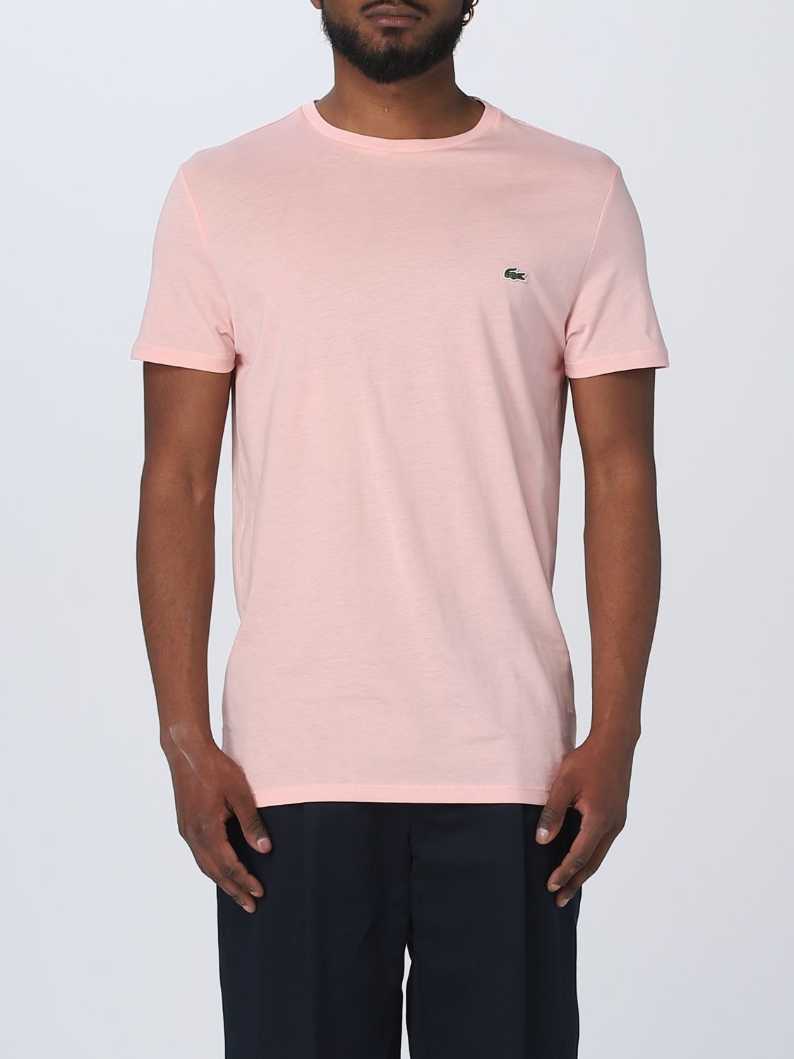 Lacoste T-shirt  Men Color Pink
