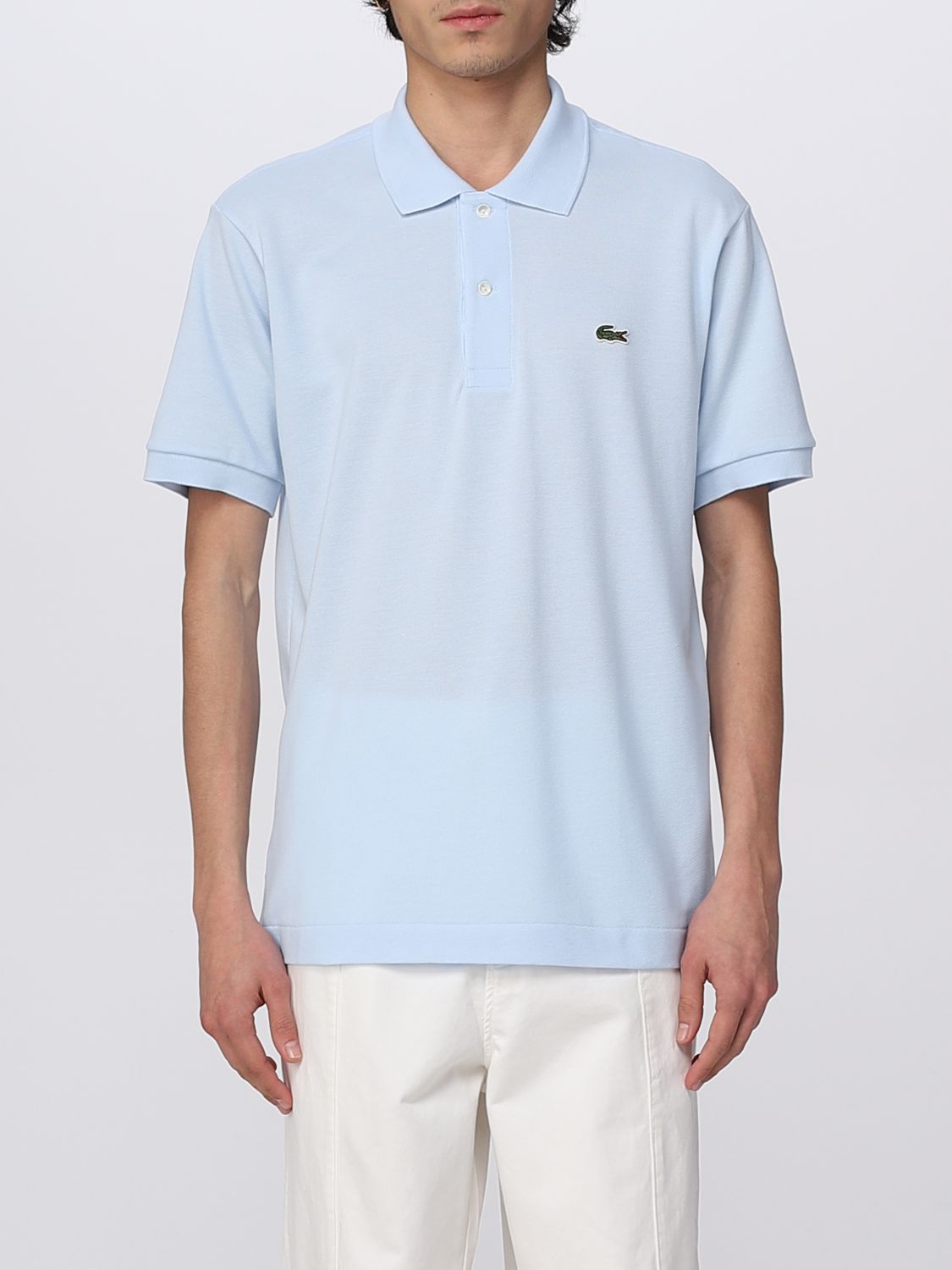 Lacoste Live Logo Polo Shirt-Blue for Men
