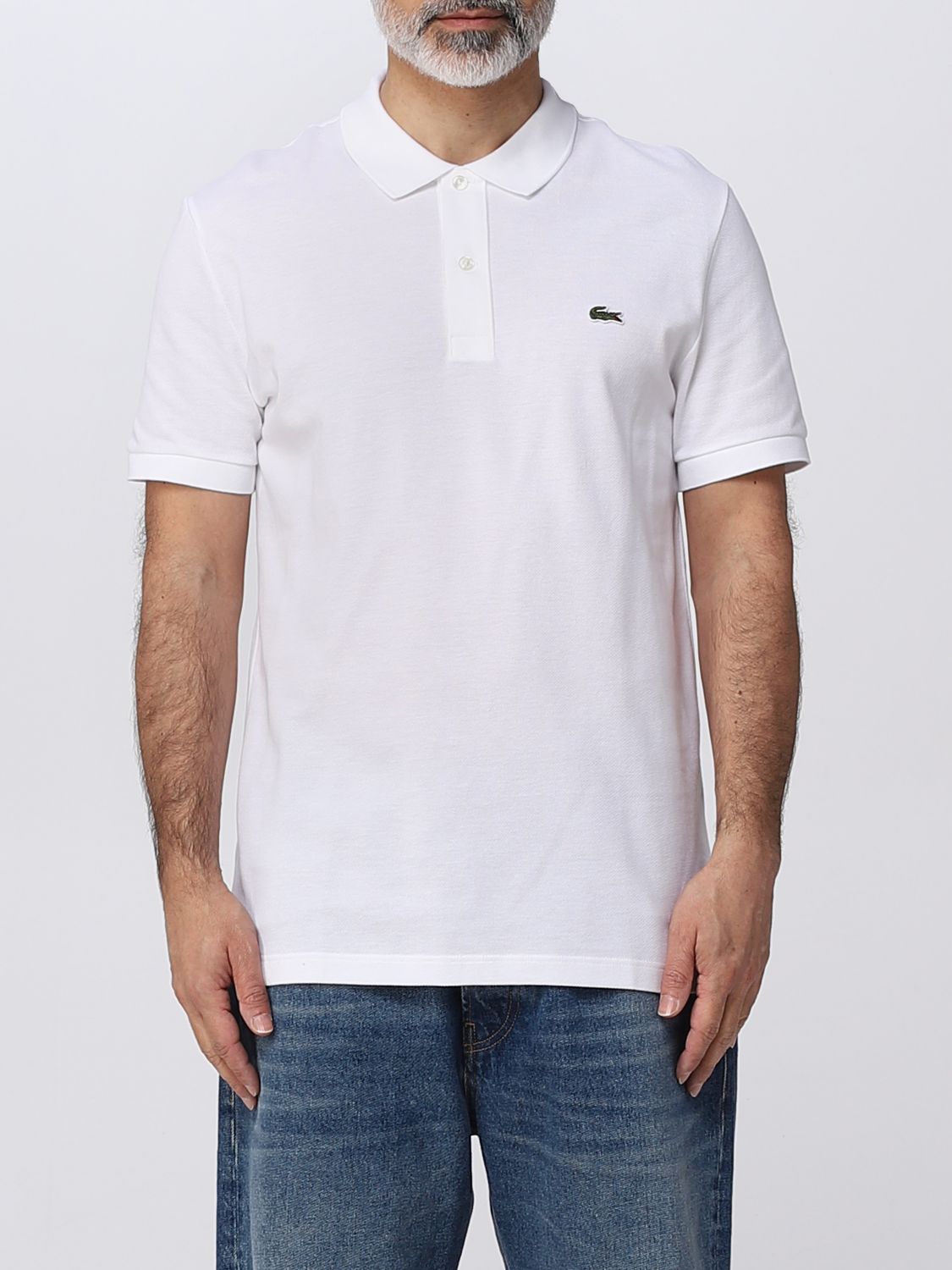 LACOSTE: shirt for man - White | Lacoste polo PH4012 on