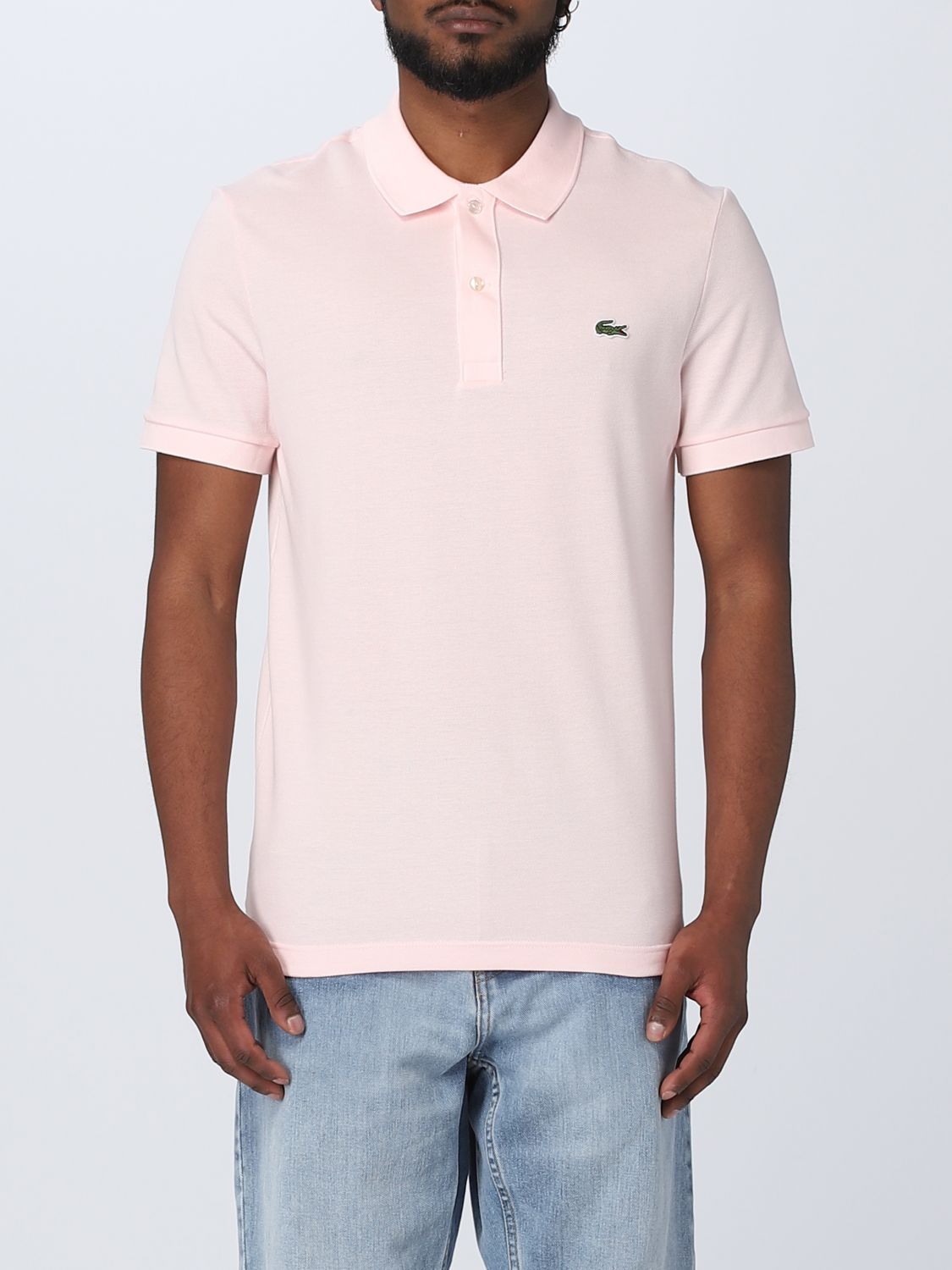 Lacoste Polo  Herren Farbe Pink