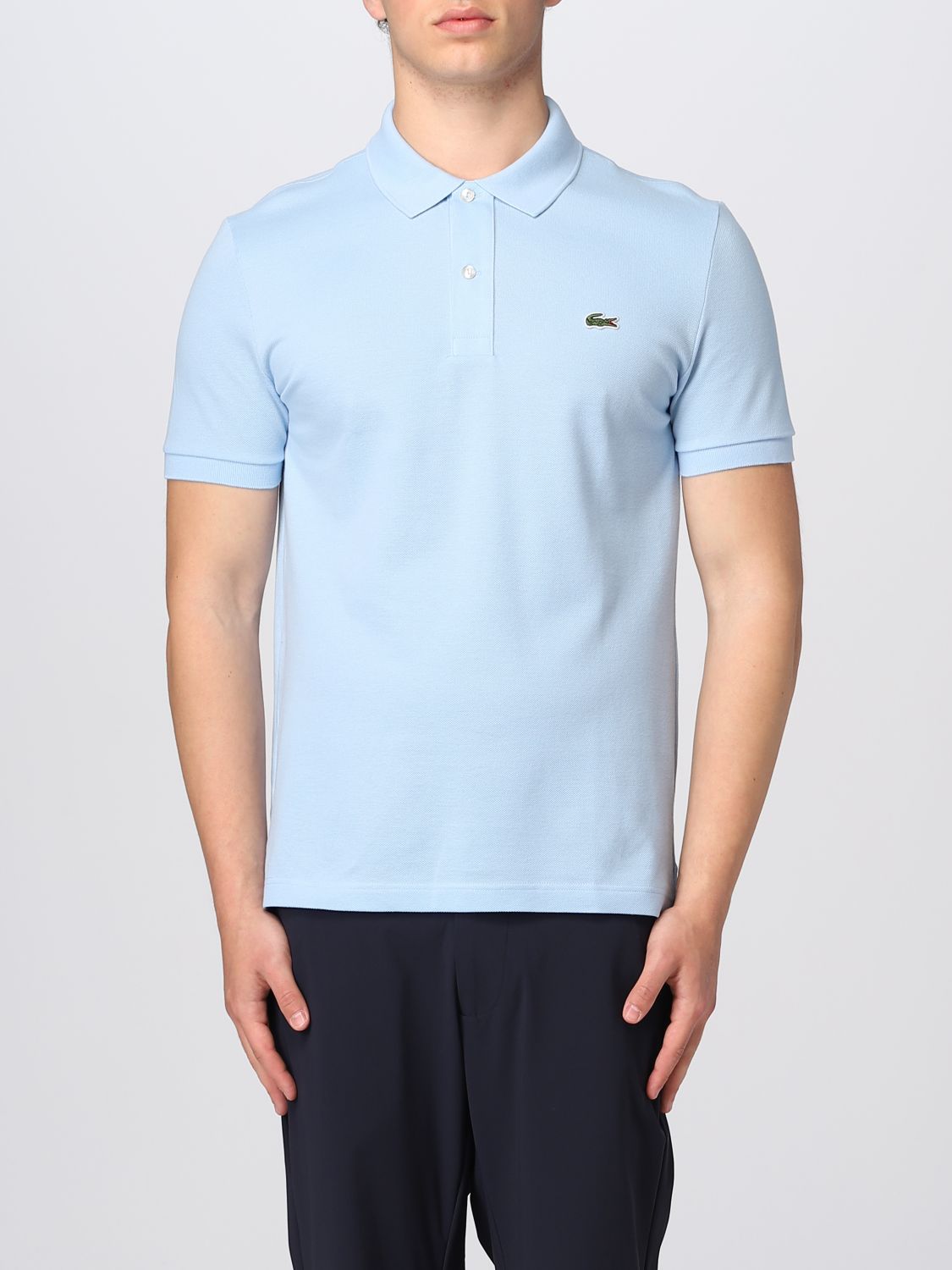 Lacoste Polo Shirt Men In Sky Blue | ModeSens