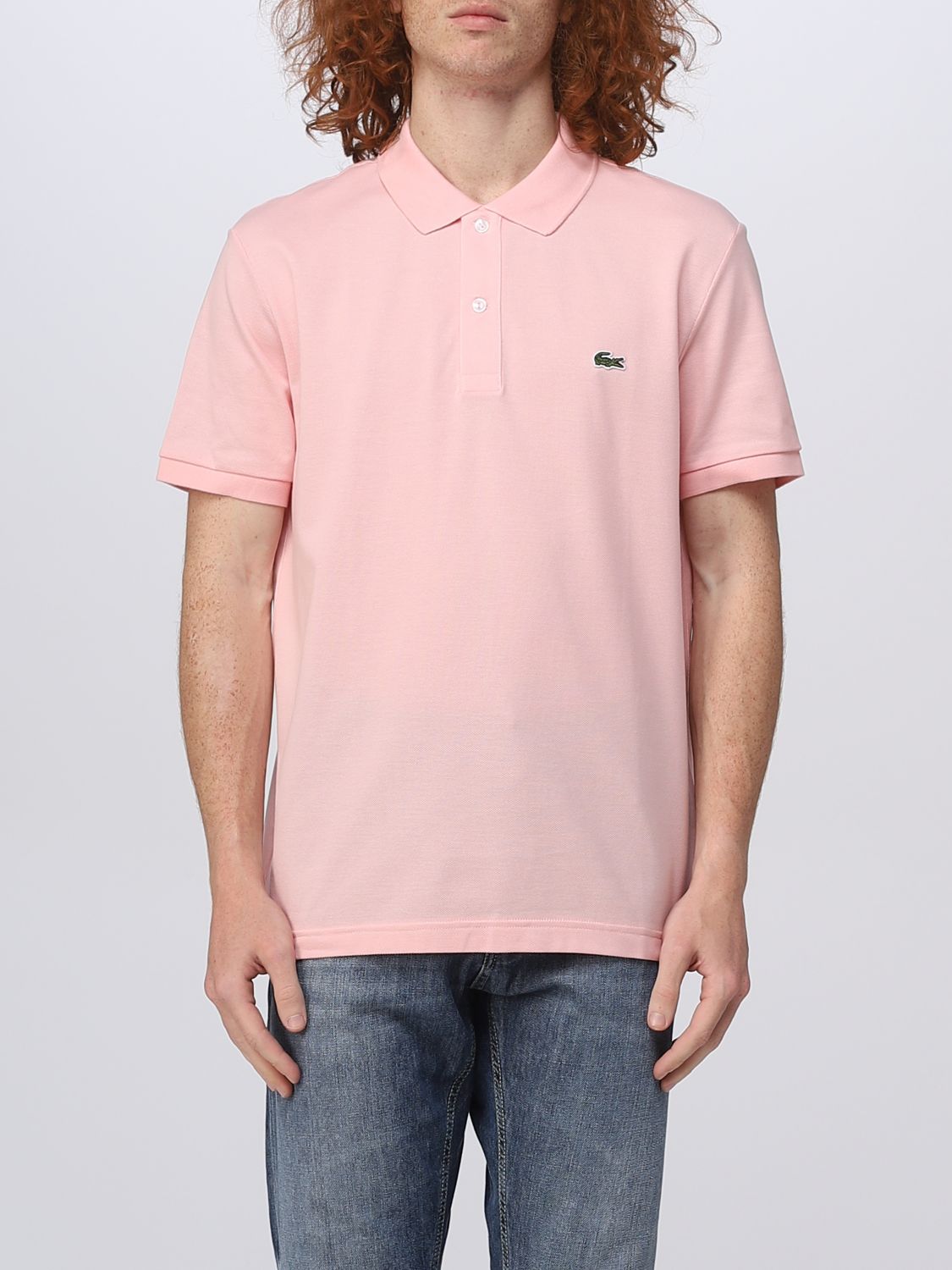 Lacoste Polo Shirt  Men Color Blush Pink