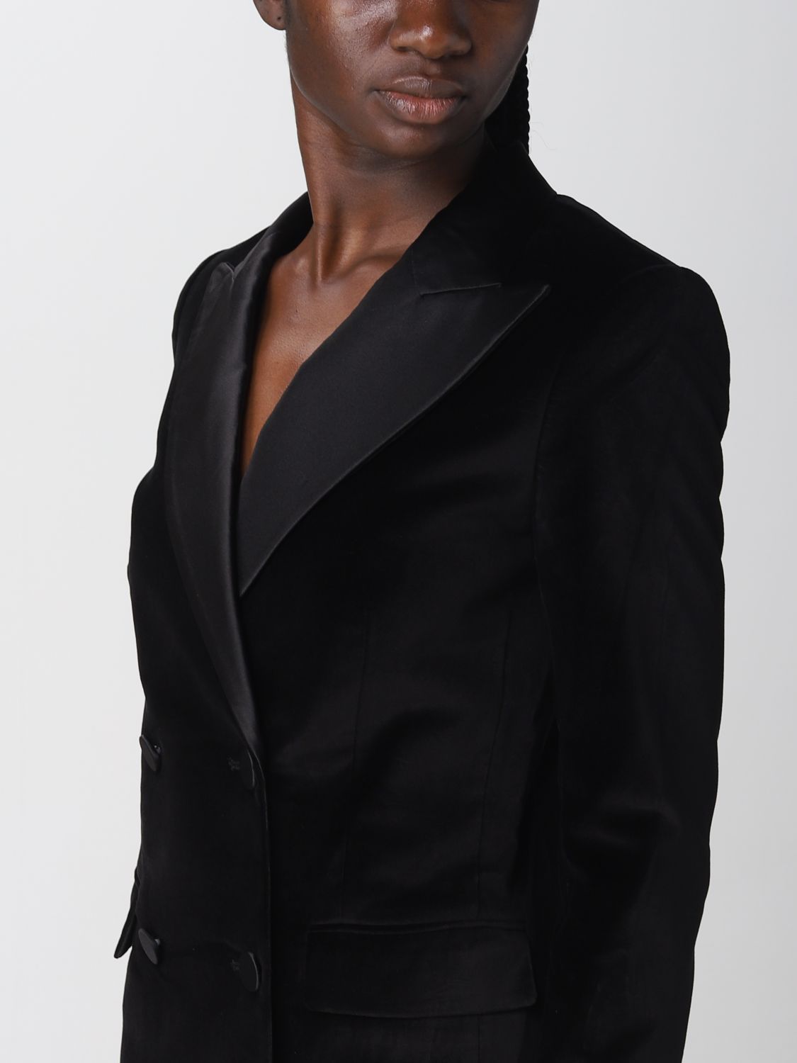 MICHAEL KORS: blazer for woman - Black | Michael Kors blazer MF2103Y6LN  online on 