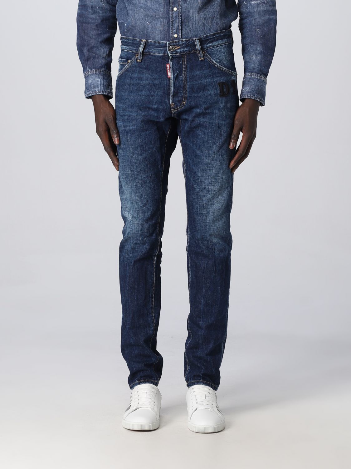 Lokken Terughoudendheid verticaal DSQUARED2: jeans for man - Denim | Dsquared2 jeans S74LB1292S30309 online  on GIGLIO.COM