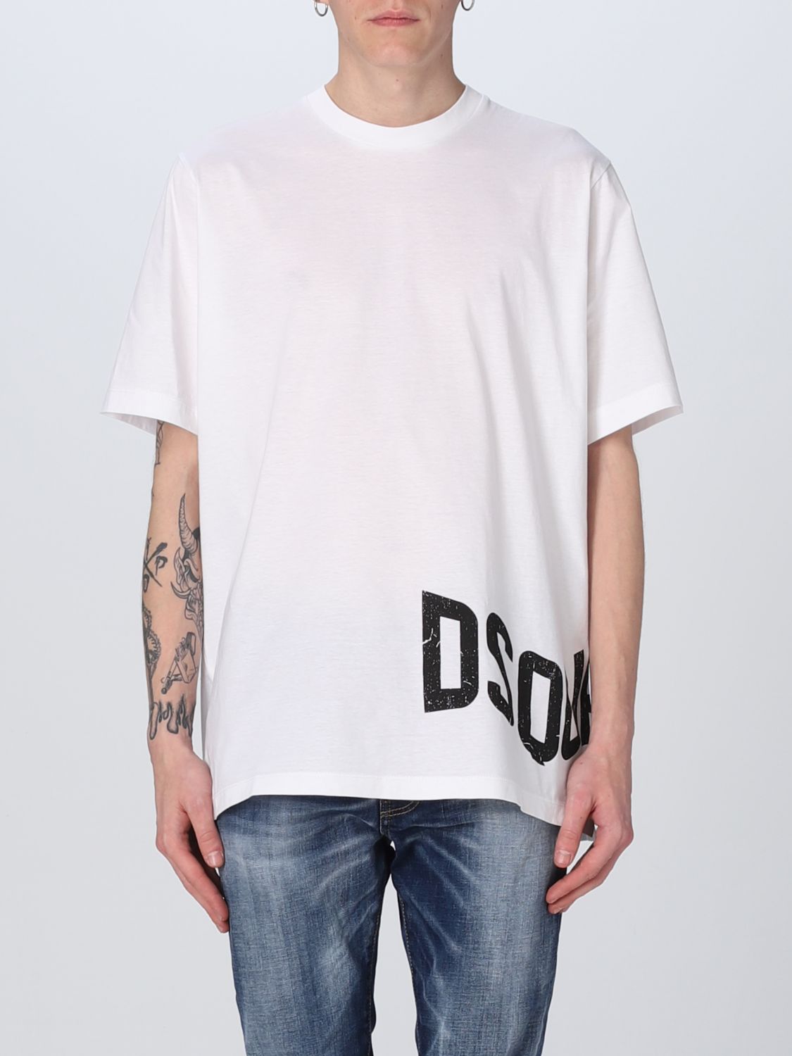 Dsquared2 T-shirt  Men Color White