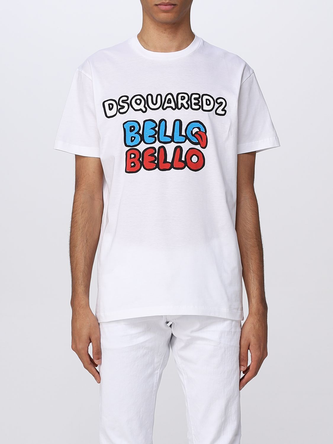 Dsquared2 T-shirt  Men Color White