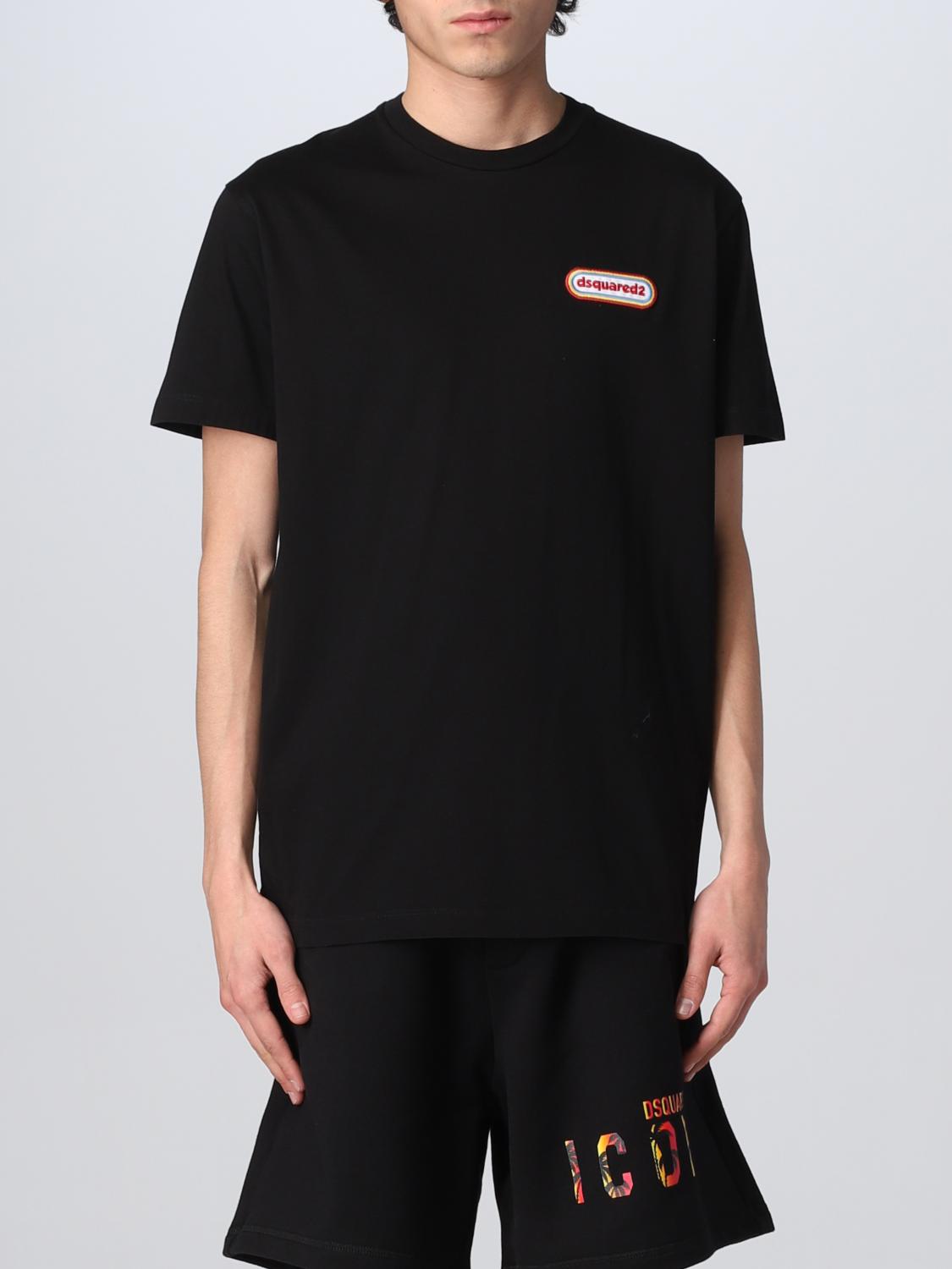T-Shirt DSQUARED2 Men colour Black