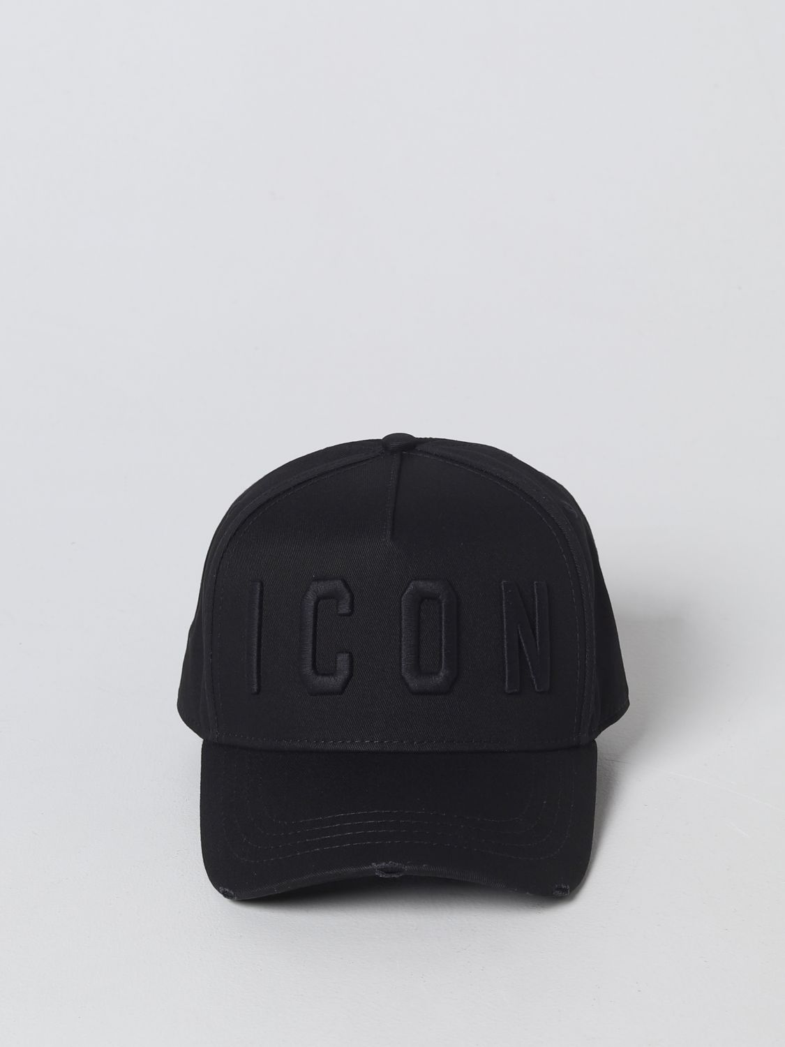 Cappello Dsquared2: Cappello Icon Dsquared2 in cotone nero 2 2
