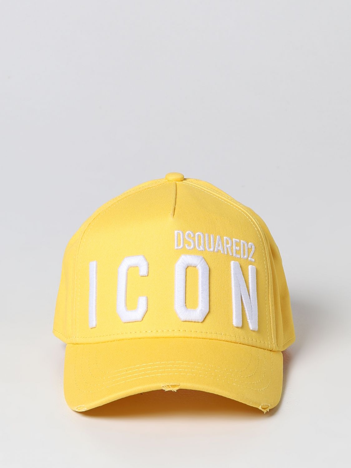 Cappello Dsquared2: Cappello Dsquared2 in cotone giallo 2