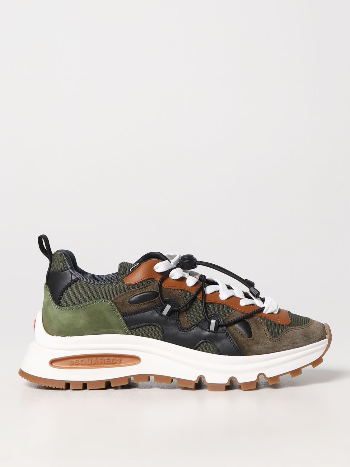 oven Empirisch kom tot rust DSQUARED2: sneakers for man - Green | Dsquared2 sneakers SNM028008106244  online on GIGLIO.COM