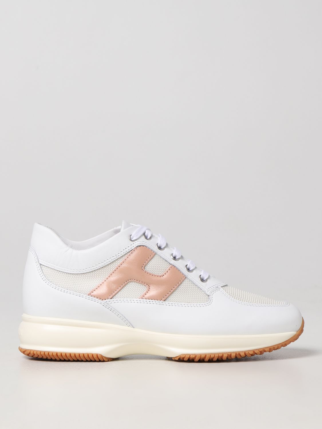 HOGAN: sneakers for woman - White Hogan sneakers HXW00N0EX90RM7 on