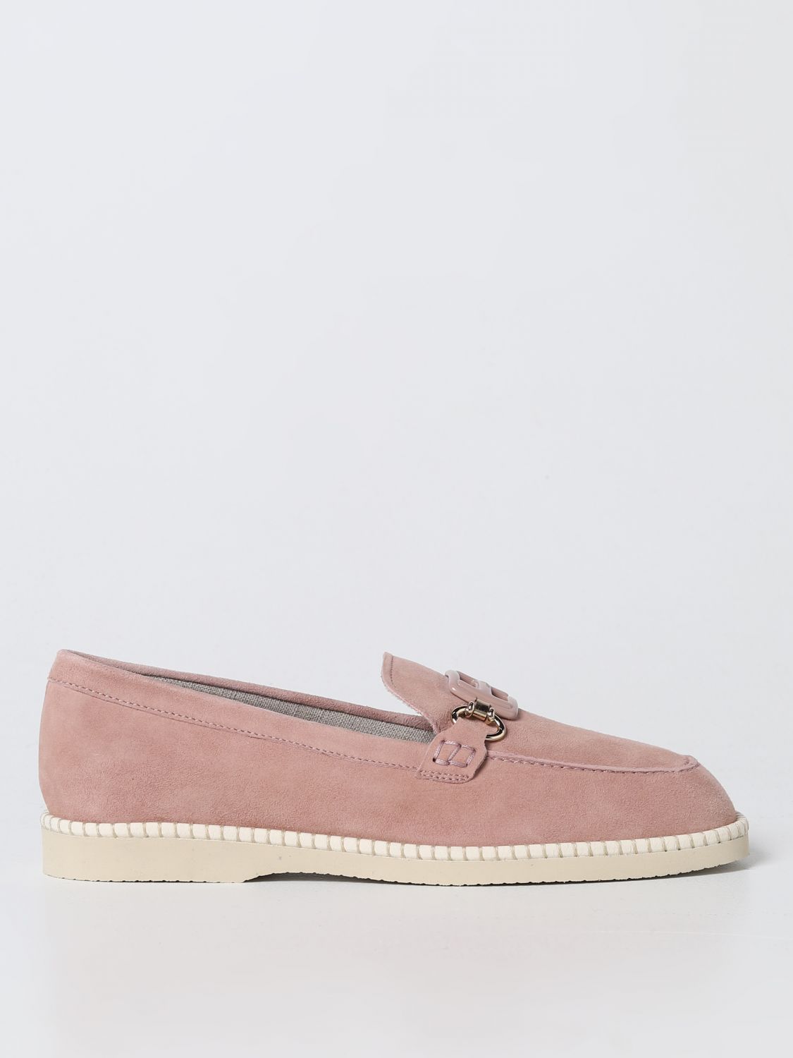 Hogan Loafers  Woman Color Pink