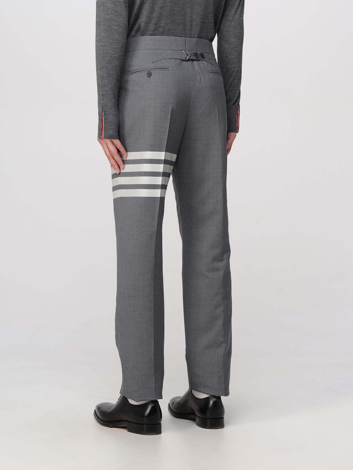 THOM BROWNE pants for man Grey Thom Browne pants MTC001A06146