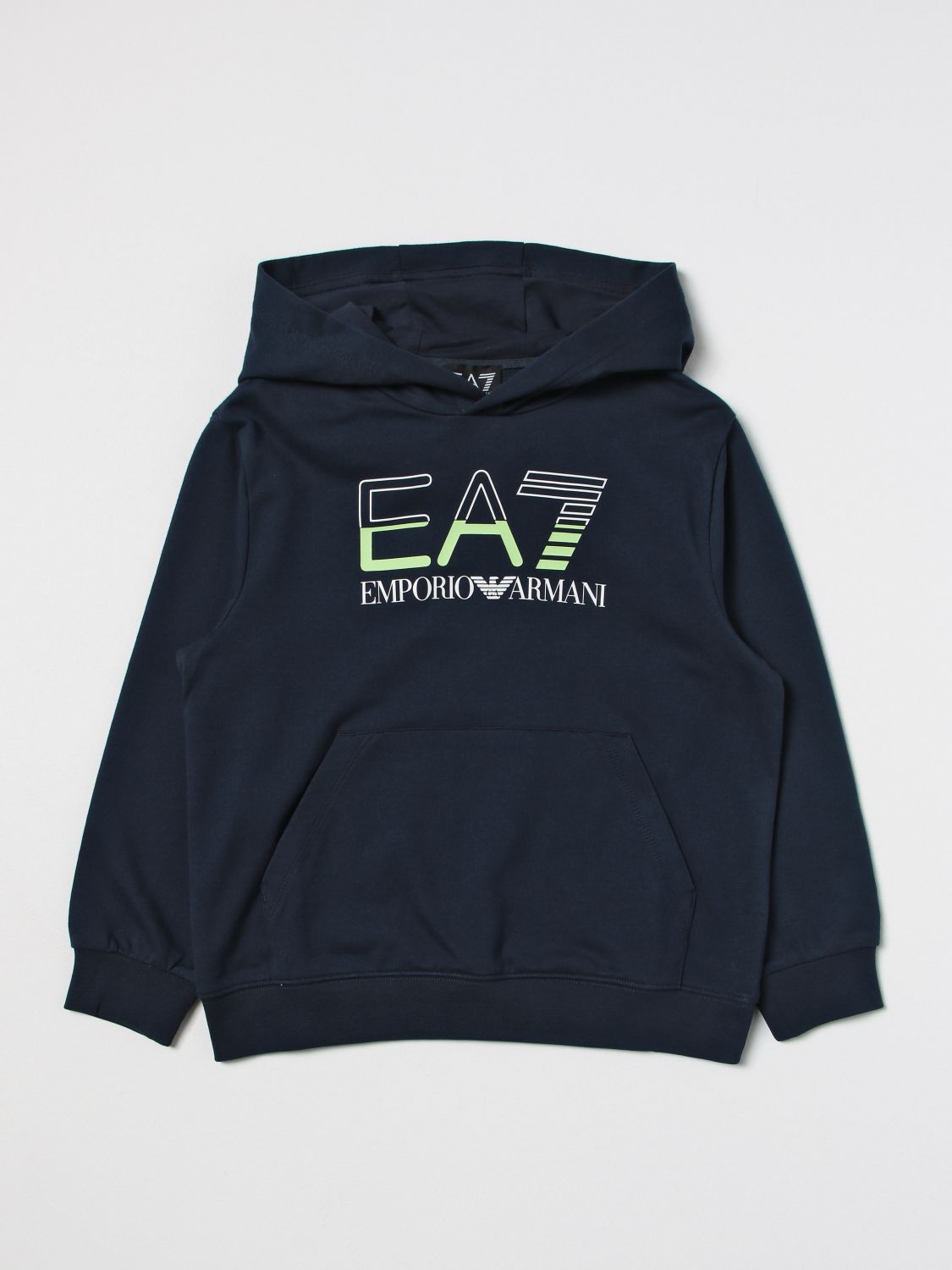 EA7: sweater for boys Blue | Ea7 sweater 3RBM65BJ05Z on