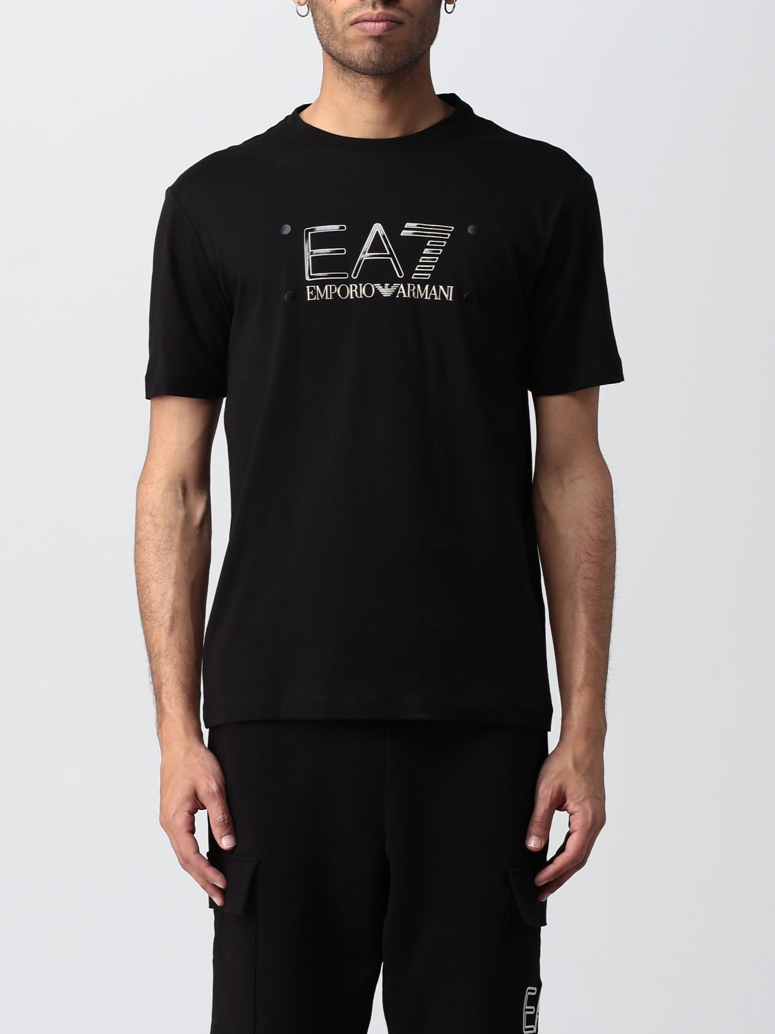 Ea7 T-shirt In Black